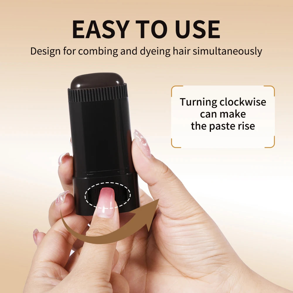 Lakerain Hair Coloring Brush with Built-In Comb – Gray Coverage Hair Coloring Brush Qst