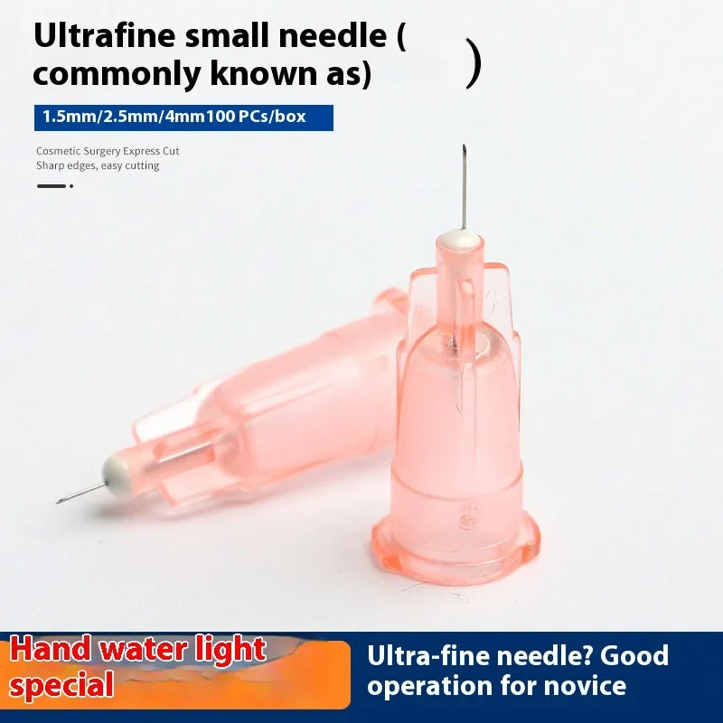 Tattoo Needle Transparent Syringe Injector – 13 Sizes, 100pcs Tattoo Syringe Injector Qme