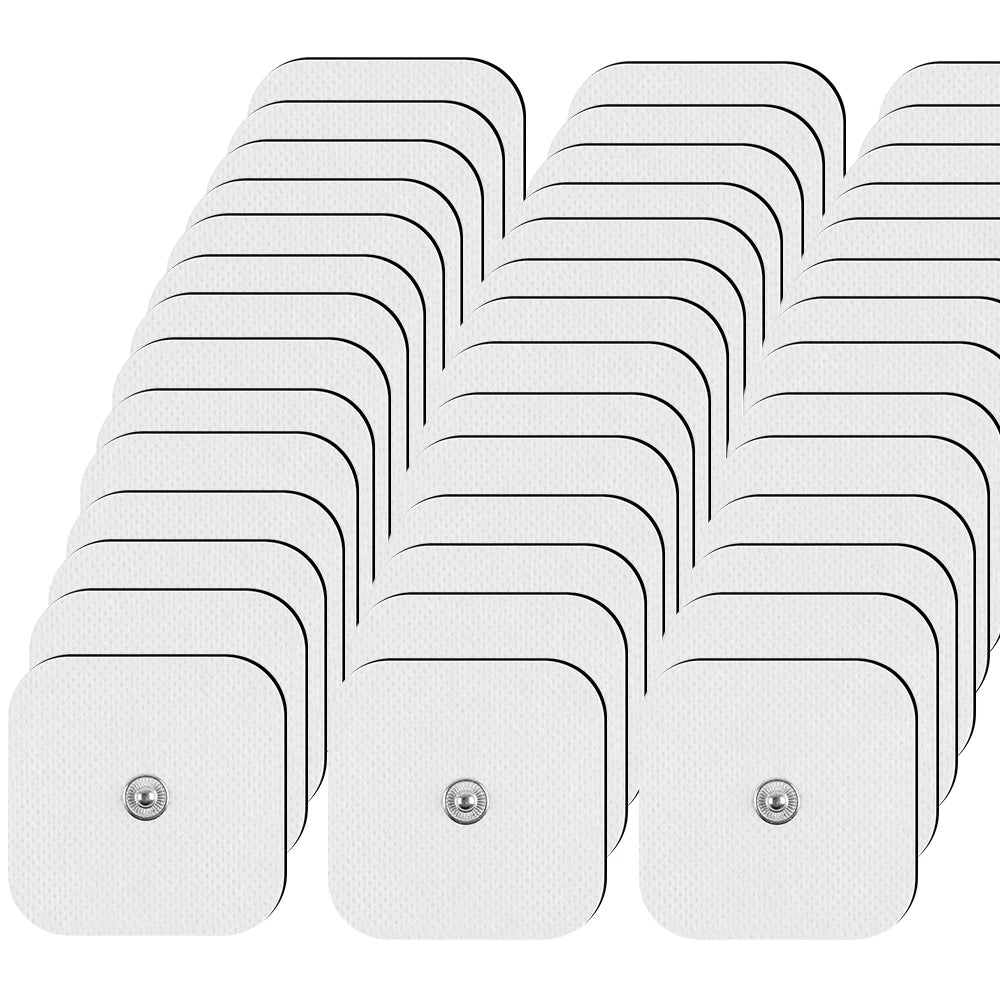 TENS EMS Self-Adhesive Electrode Pads 10/20Pcs Non-Woven Electrode Pads Qst