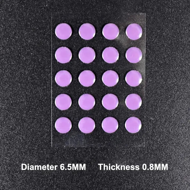 Mouse Feet Glides Small Dots – Gaming & Office Precision Skates Mouse Glide Skates Qme