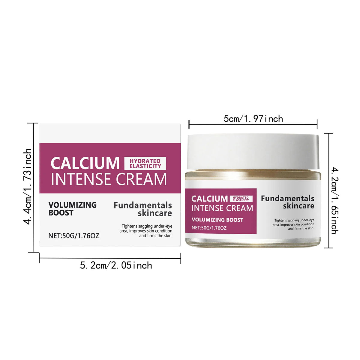 Calcium Intense Firming Cream – Elasticity & Deep Moisturizer Firming Face Cream Qme
