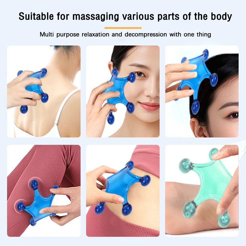 5-Ball Acupressure Hand Massager – Trigger Point Tool Acupressure Massager Qst