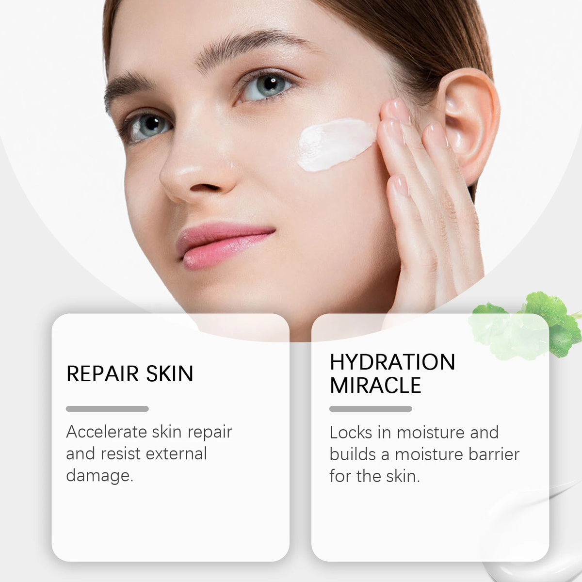 Centella Facial Serum – Brightening & Moisturizing Essence 50ml Face Serum Qst