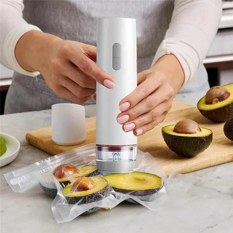 MiLESEEY B15C Compact Vacuum Sealer + 30 BPA-Free Bags Vacuum Food Sealer Qst