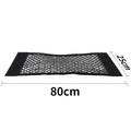 Double-Layer Mesh Car Trunk Organizer | Universal Storage Bag Car Trunk Organizer Qme 25x80cm