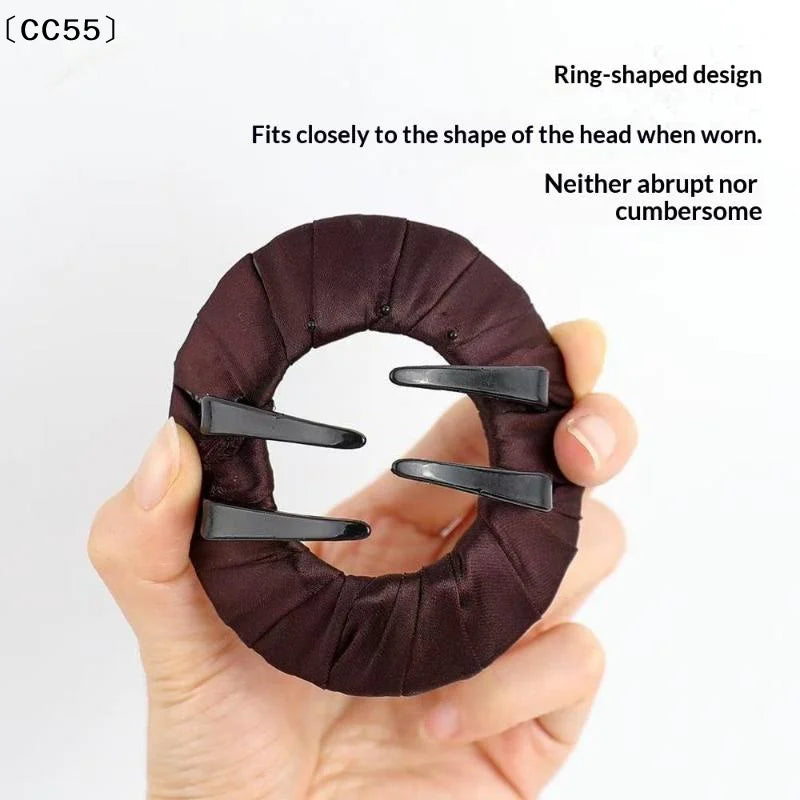 Flat Pancake Hair Claw Clip – Non-Slip Soft Padded for Women Hair Claw Clip Qst