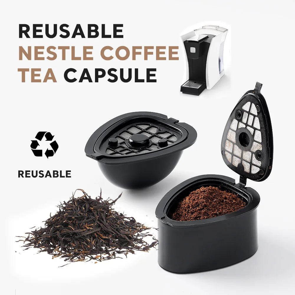 Reusable Refillable Capsule Pods for Nestlé Special T ST9662 Refillable Capsule Pods Qst