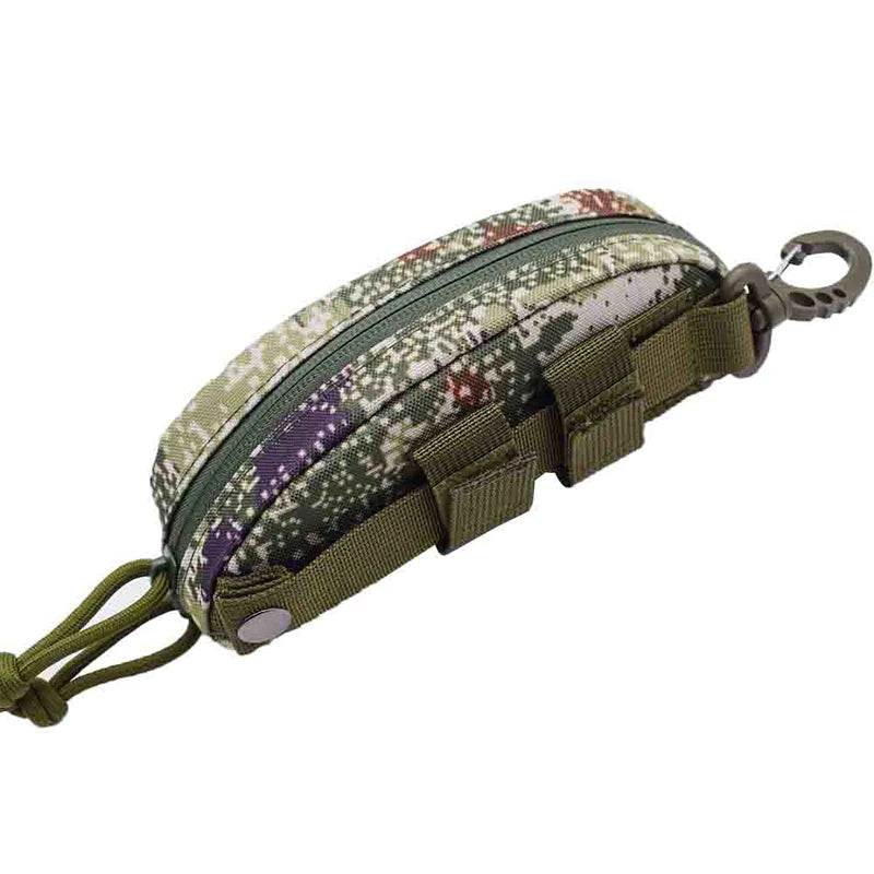 Tactical Hard Glasses Case – Shockproof Outdoor Eyewear Pouch Eyewear Case Qst 1Pcs Style J