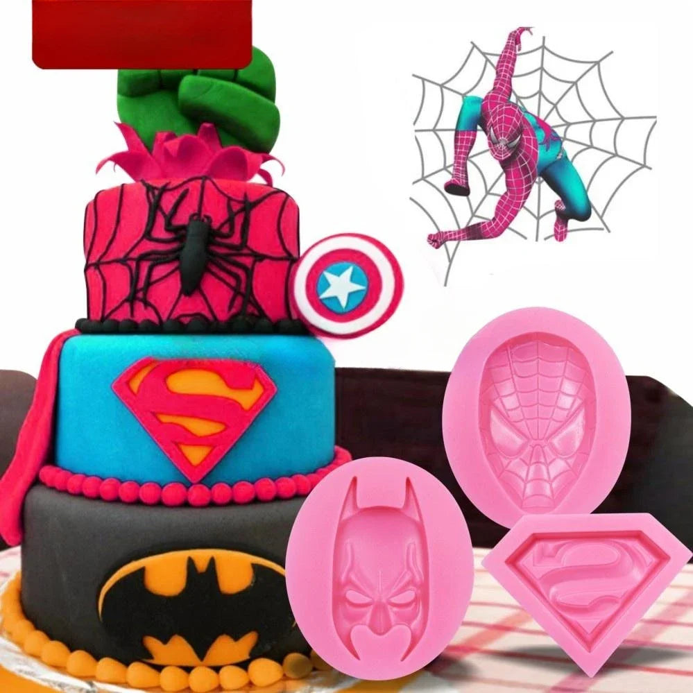 3D Anime Face Silicone Mold – Fondant, Chocolate & Sugarcraft Silicone Baking Mold Qme
