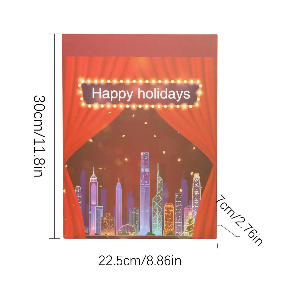 12-Day Countdown Calendar Box Set | Empty Advent Grid Case Advent Calendar Box Qme
