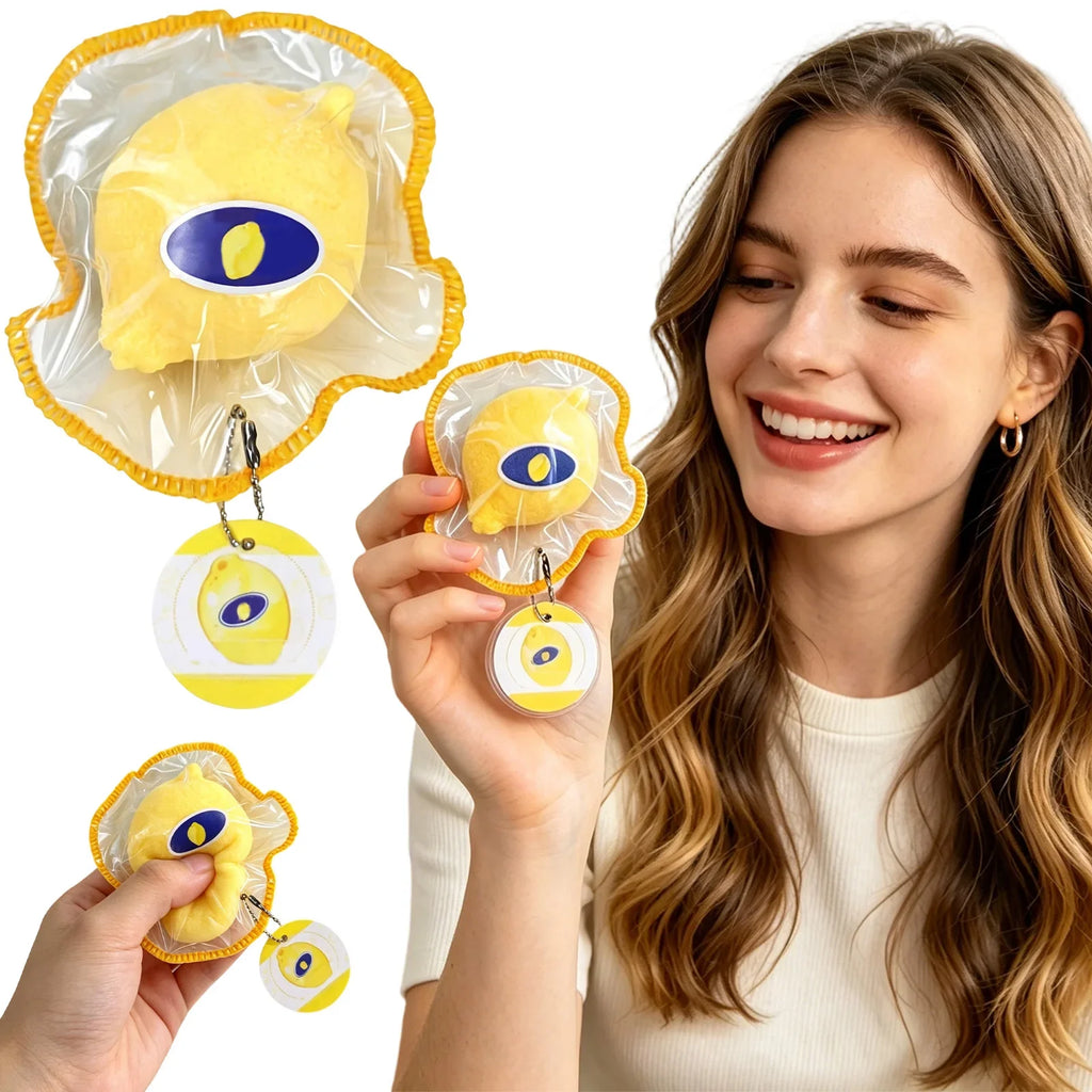 Lemon Slow Rising Squishy Squeeze Toy – Fun Fidget Gift Squishy Fidget Toy Qme
