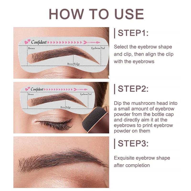 Waterproof Eyebrow Powder – Long-Lasting & Easy Apply | Qme Eyebrow Powder Qme