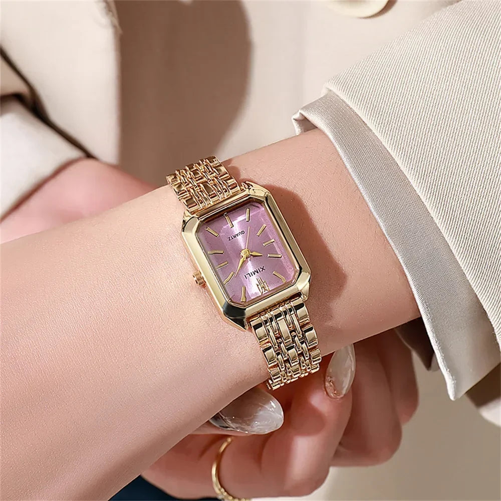 Women's Lightweight Stainless Steel Watch – 8 Colors Women's Fashion Watch Qme