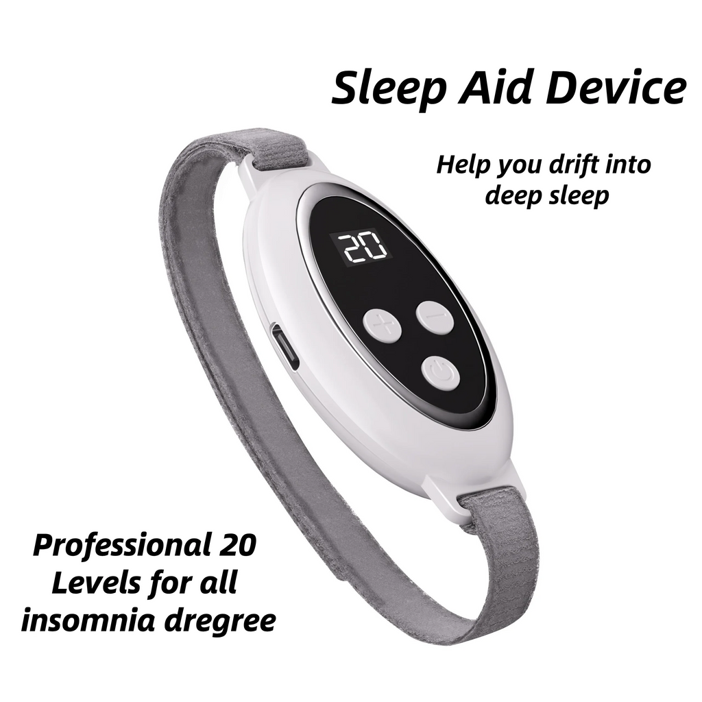 VIMYSHOW Microcurrent Sleep Aid Device – EMS Pulse Massager EMS Sleep Massager Qst