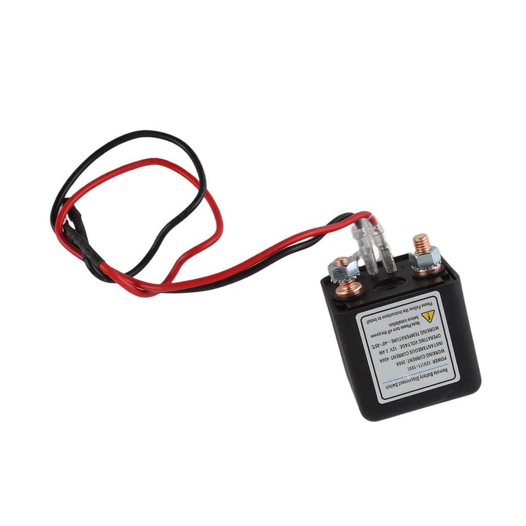 Remote Battery Disconnect Switch 12V 250A – Long Range Battery Disconnect Switch Qme