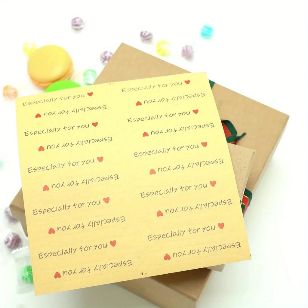 Kraft Paper Scrapbooking Sticker Labels – DIY Self-Adhesive Scrapbooking Sticker Labels Qme