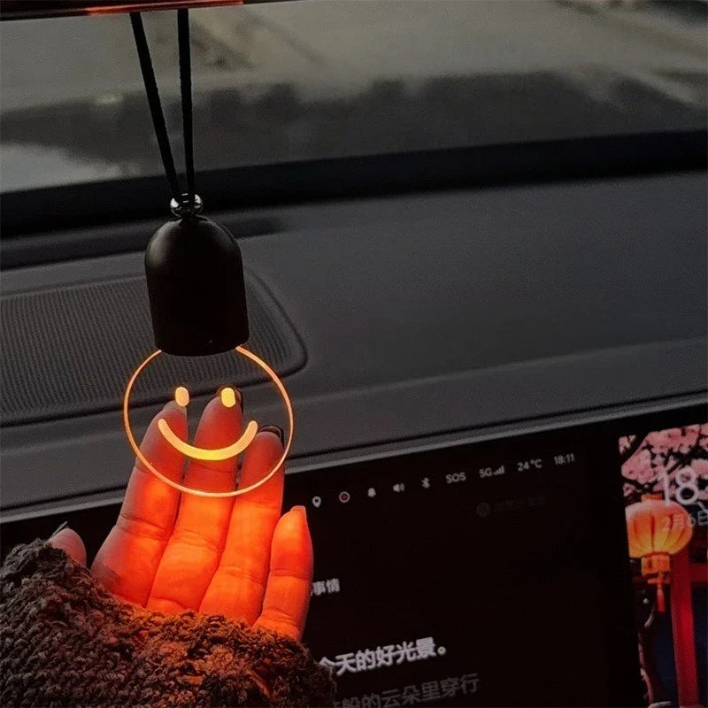 Acrylic Luminous Light Bulb Pendant | Retro Mini Decor Decorative Pendant Qme