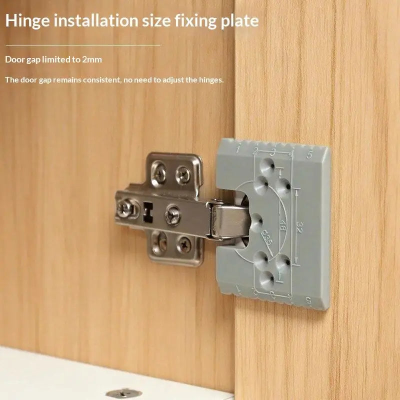 Hinge Quick Positioning Tool – Cabinet Door Installation Jig Woodworking Hinge Jig Qme