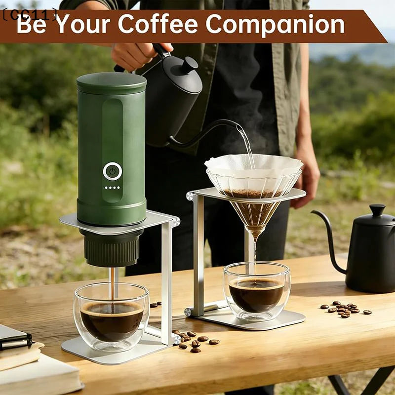 Foldable Aluminum Coffee Drip Stand – Portable Pour-Over Holder Coffee Drip Stand Qme