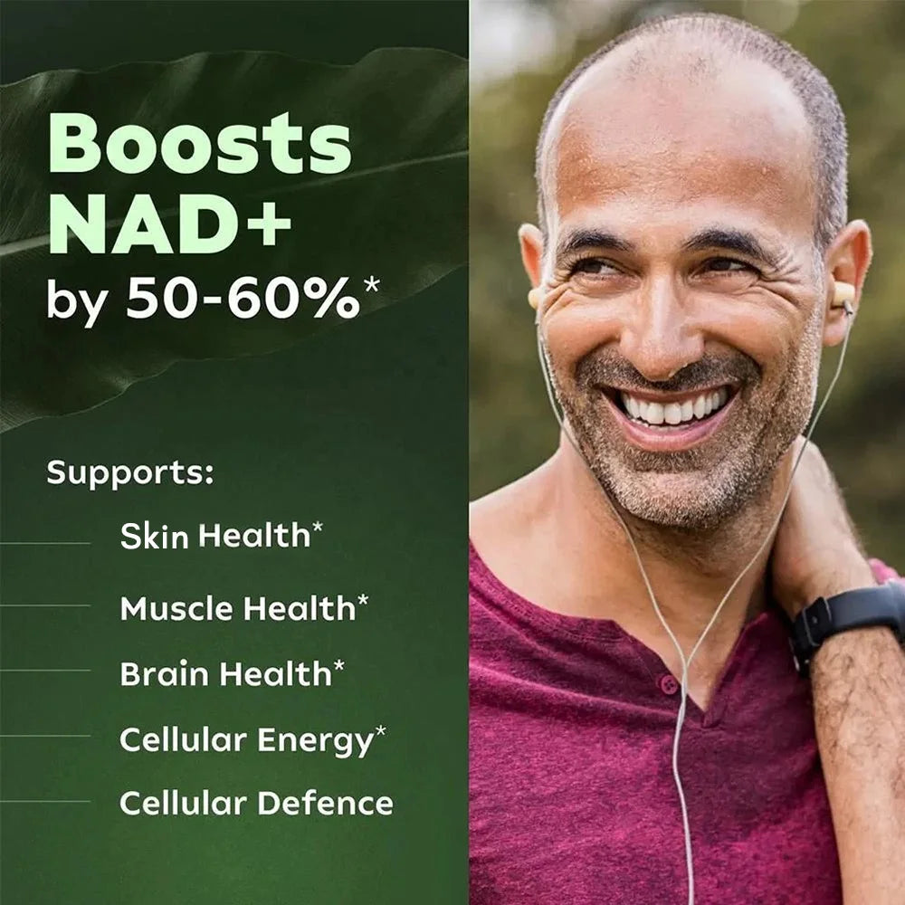NAD+ Resveratrol Liposomal Supplement – Cellular Energy NAD+ Supplement Qst