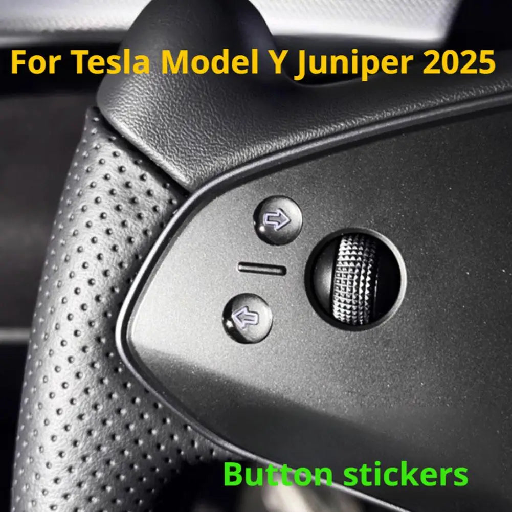 Tesla Model Y Juniper 2025 Open Door Button Stickers Car Interior Stickers Qme