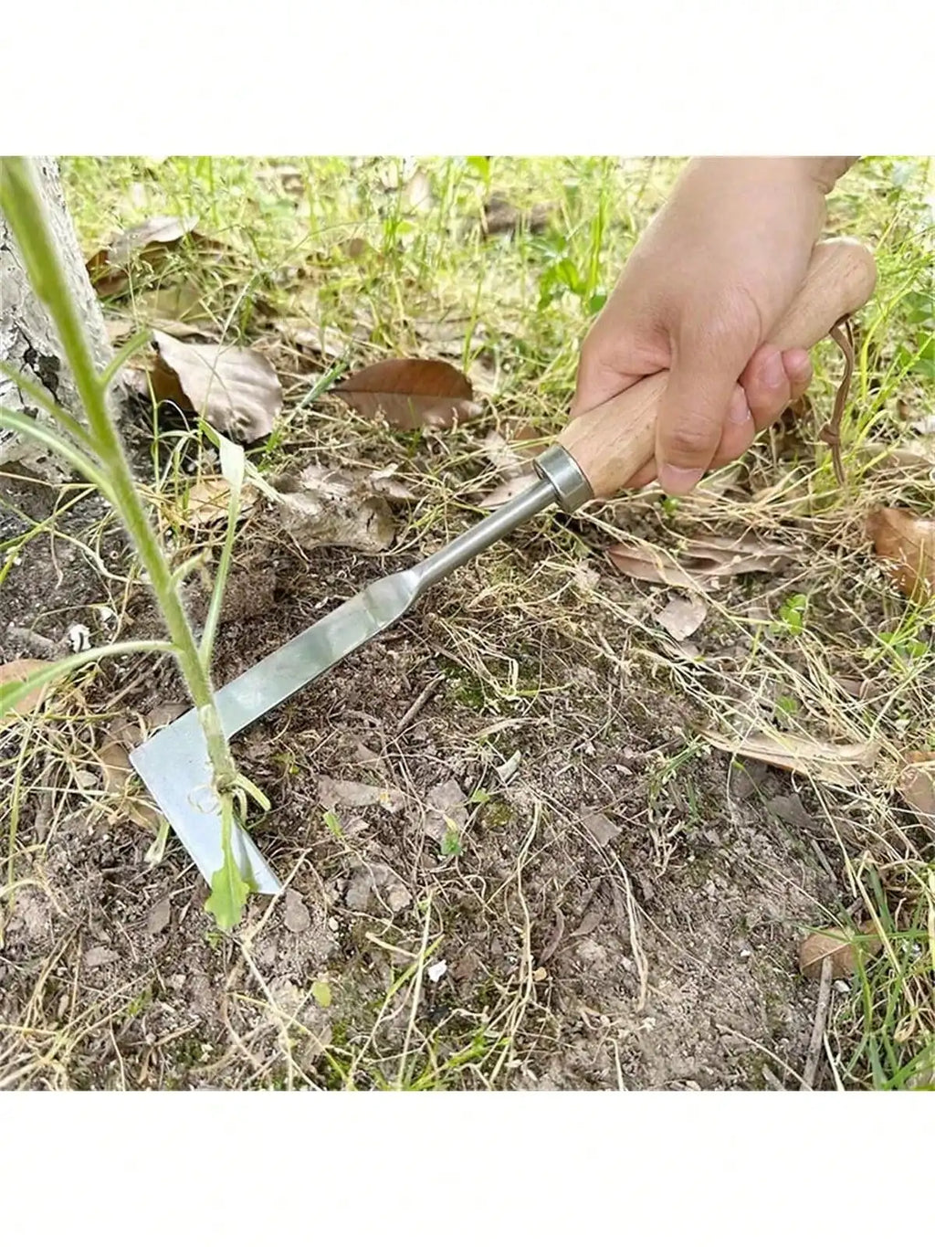 L-Shaped Manual Garden Weeding Tool & Crack Weeder Extractor Garden Weeding Tool Qme