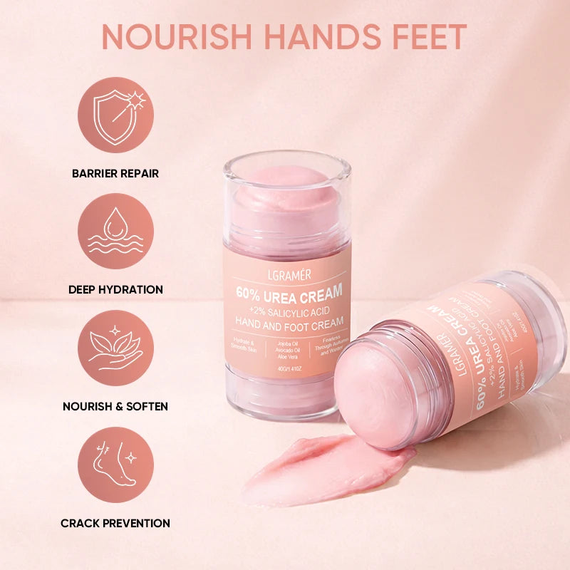Urea Foot Cream with Salicylic Acid & Hyaluronic Acid – 40g Foot & Hand Cream Qst