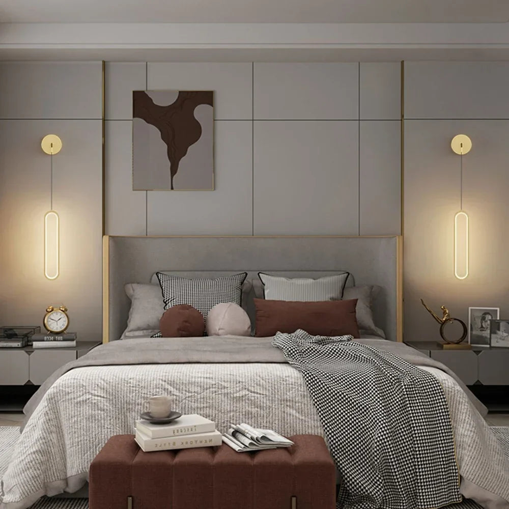 Modern LED Wall Lamp for Living Room, Bedroom & Dining LED Wall Sconce Qme
