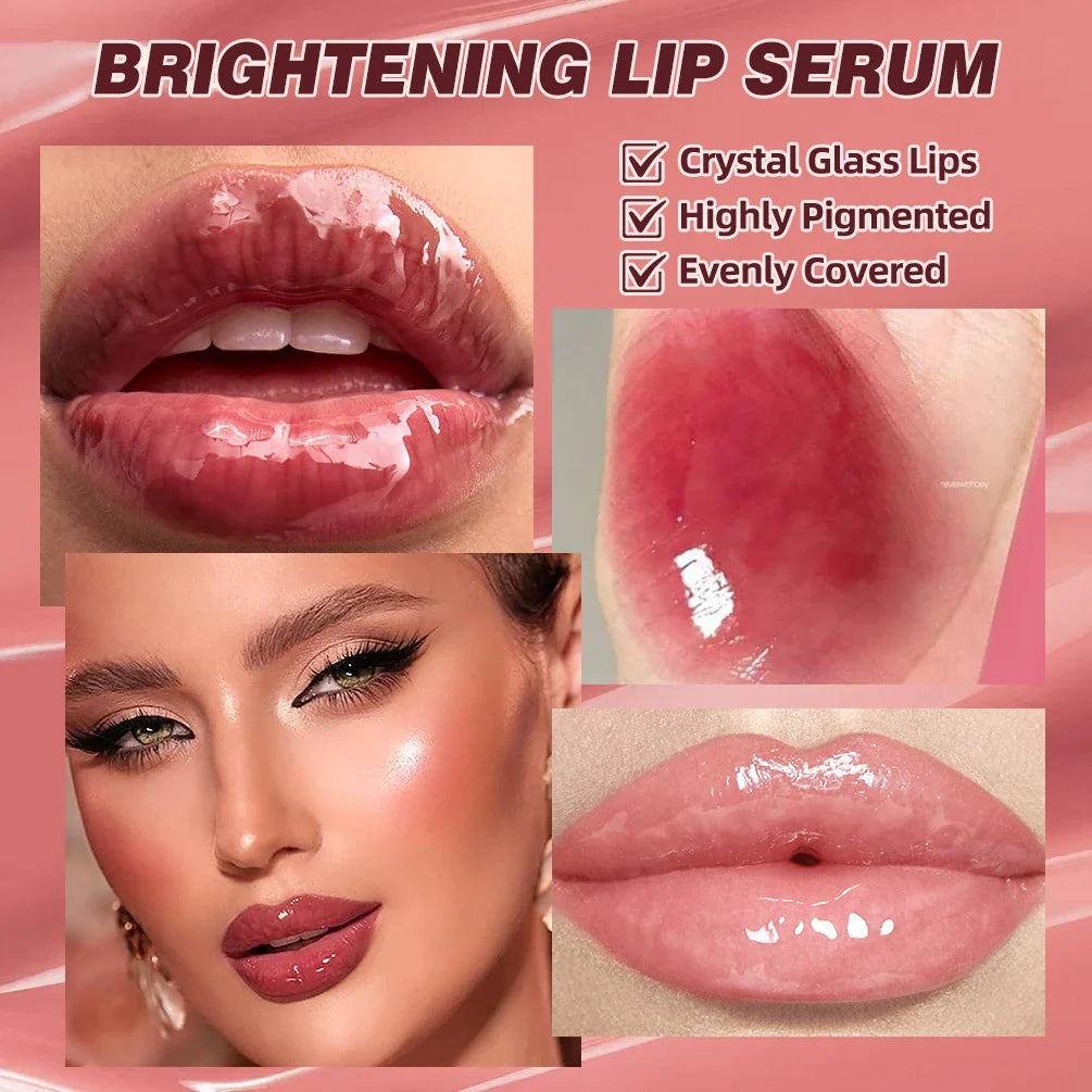 QIBEST Mirror Pearl Crystal Jelly Lip Gloss – 8 Shades Lip Gloss Qme