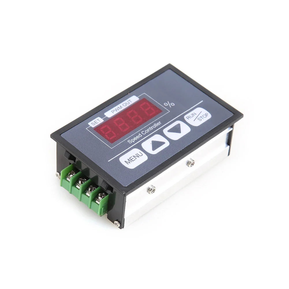 PWM DC Motor Speed Controller – Slow Start Soft Stop Digital 6–60V Motor Speed Controller Qme