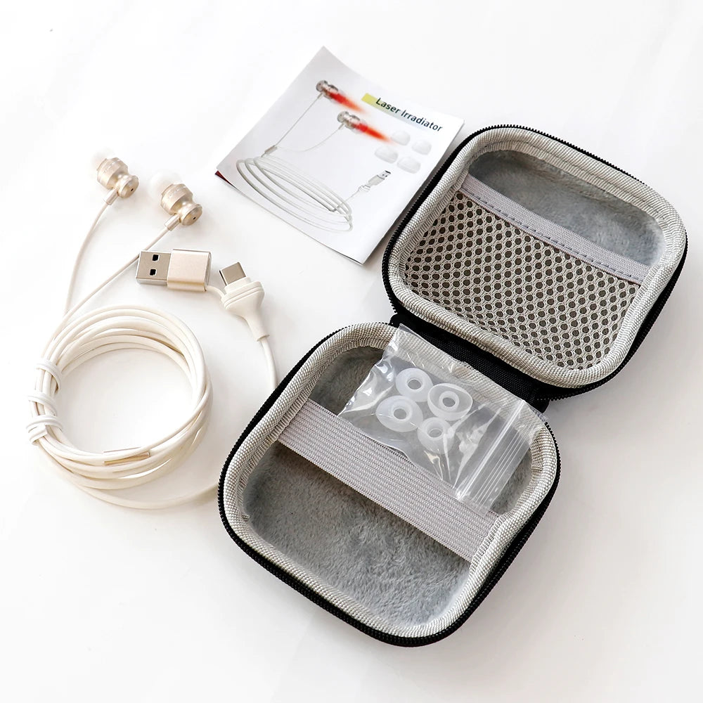 650nm LLLT Ear Laser Irradiator – Low-Level Light Therapy Device Ear Light Therapy Device Qst Laser Irradiator