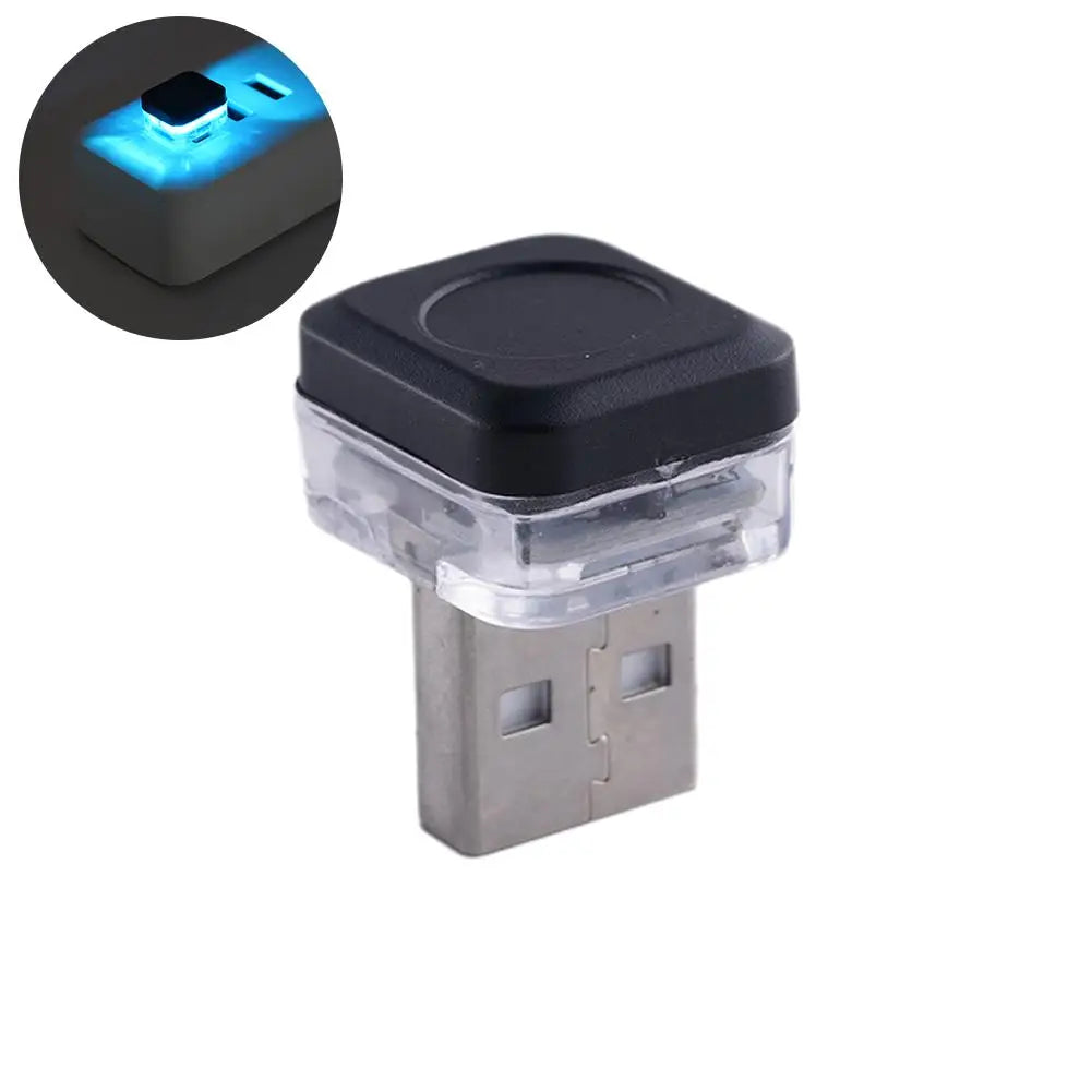 USB Car Interior Ambient LED Light – 4 Colors | Qme Car Ambient LED Light Qme D