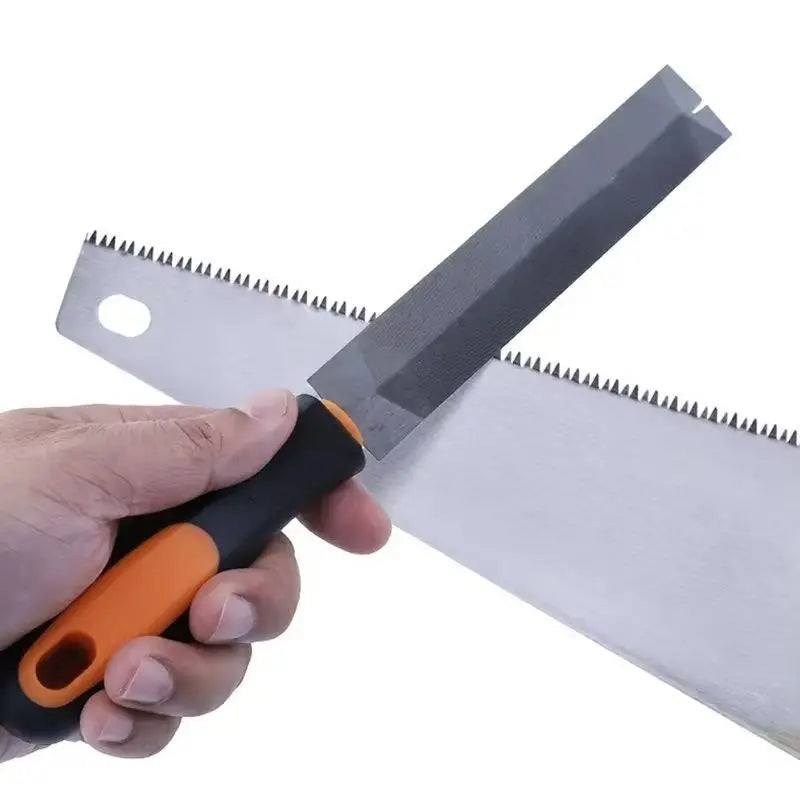 Diamond File Saw & Knife Sharpener – Professional Grade Diamond Sharpening File Qme orange