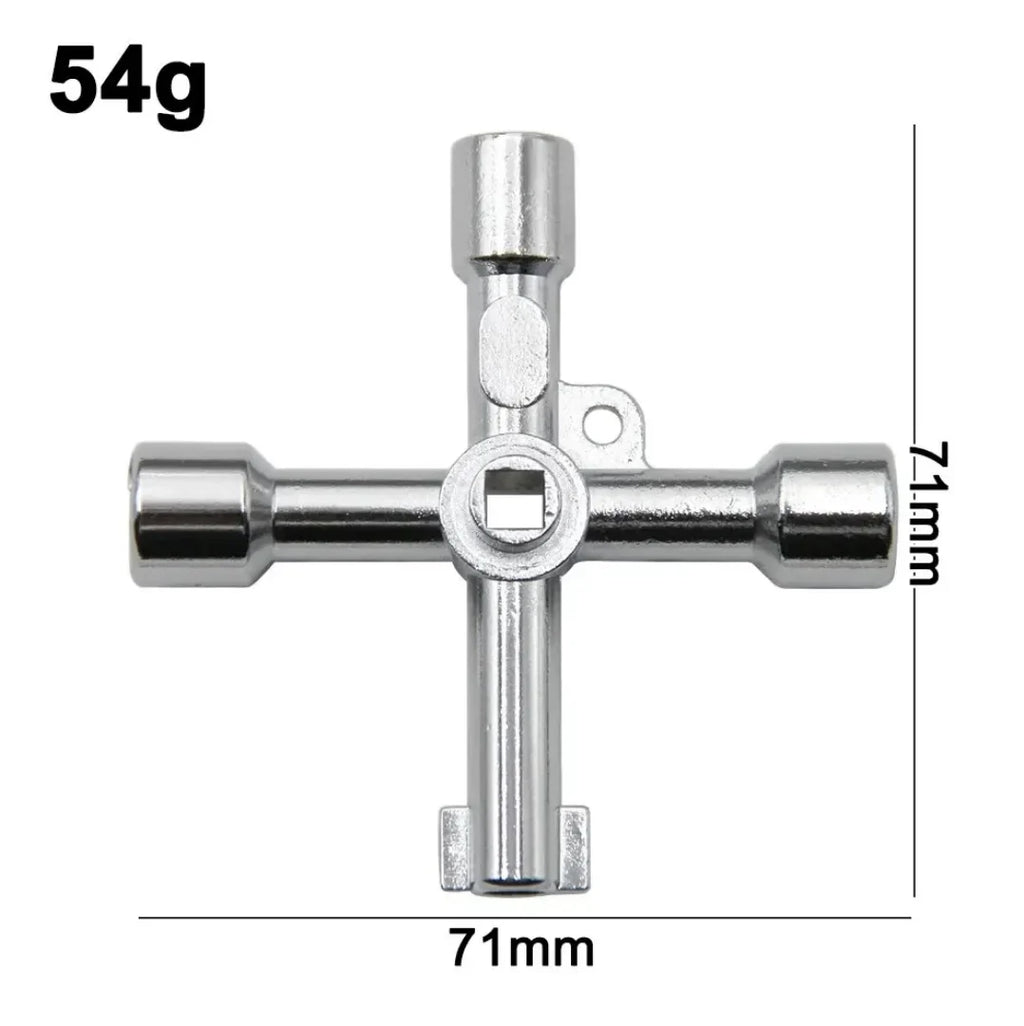 4-in-1 Portable Screwdriver Set – Alloy Steel DIY Hand Tool Multifunctional Screwdriver Qme