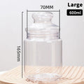 Clear Plastic Candy & Cookie Jars – Reusable Food Storage Food Storage Jar Qme Large