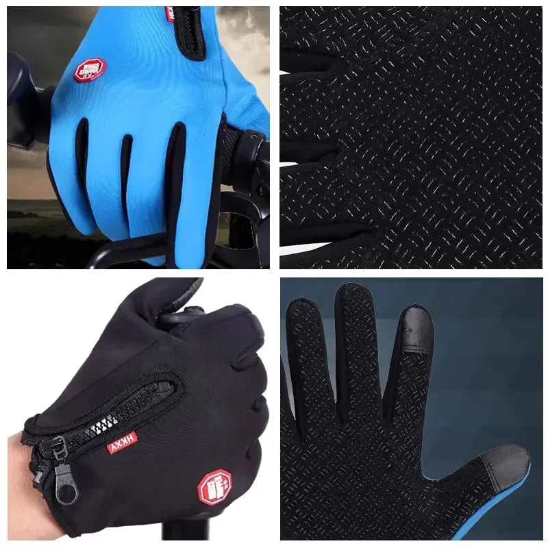 Winter Waterproof Touch Screen Gloves for Men & Women | Qme Winter Gloves Qme