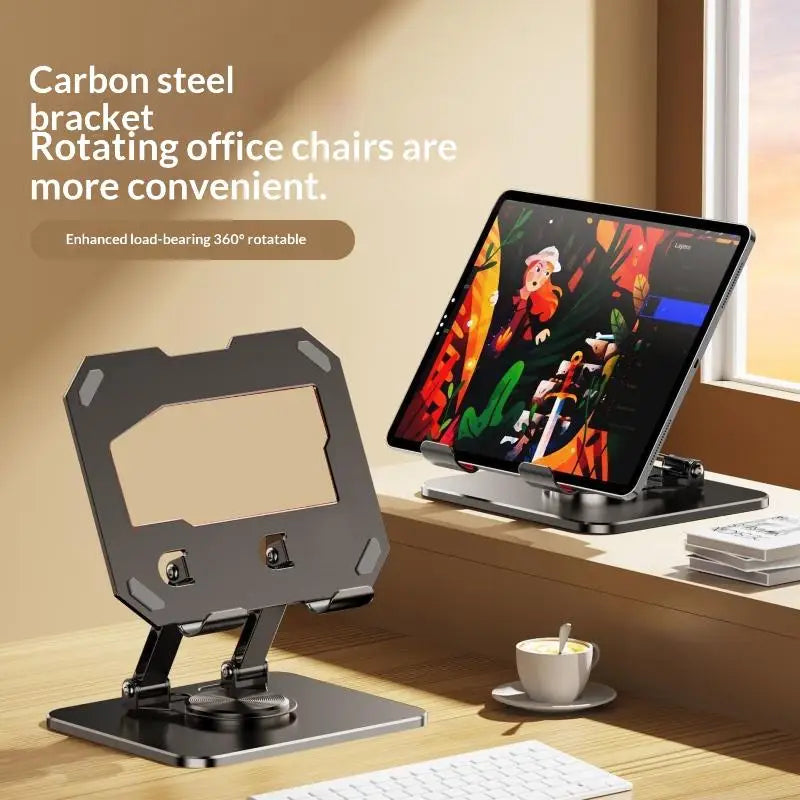360° Rotating Foldable Tablet Stand for 4–16 Inch Devices Tablet Stand Qme