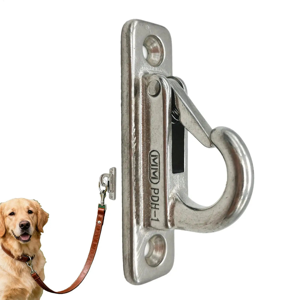 Stainless Steel Dog Leash Holder Wall Hook | Pet Chain Hanger Dog Leash Wall Hook Qme