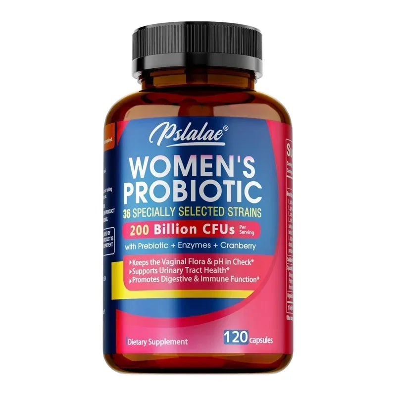 Probiotics for Women – Vaginal, Gut & Urinary Support Women's Probiotic Supplement Qst 120 Capsules