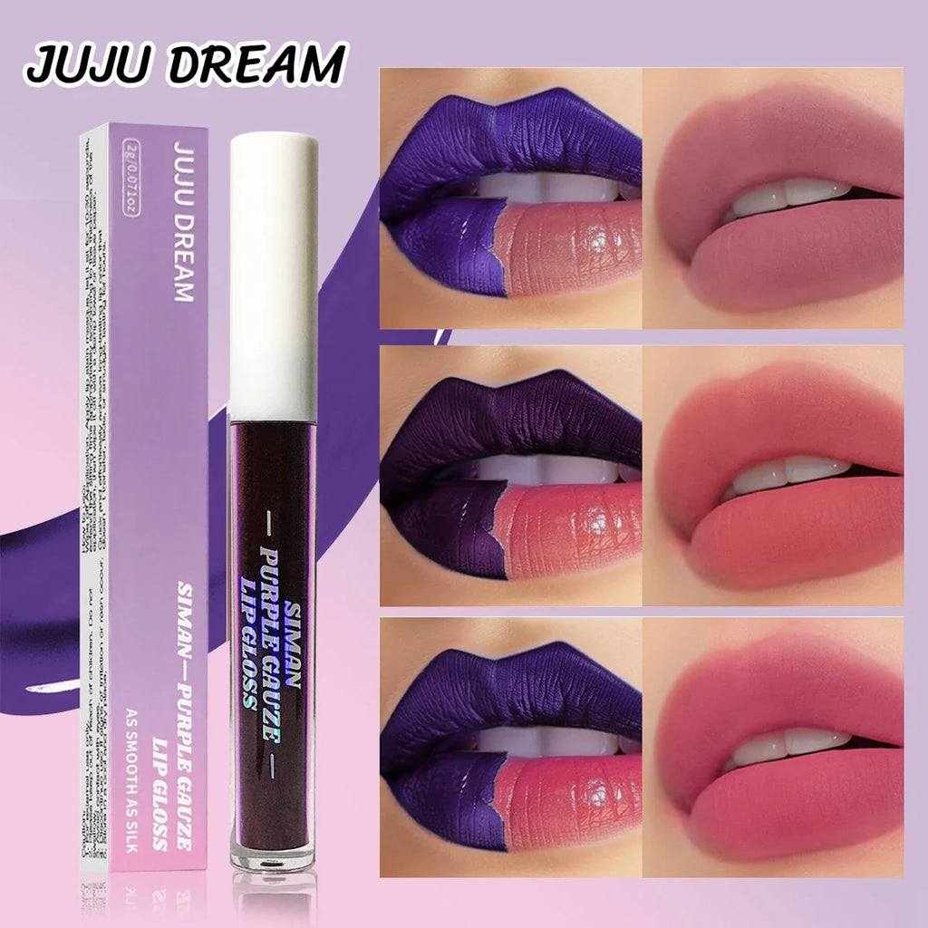 Teardrop Matte Liquid Lip Gloss – Water-Resistant, Cup-Proof Matte Liquid Lip Gloss Qme