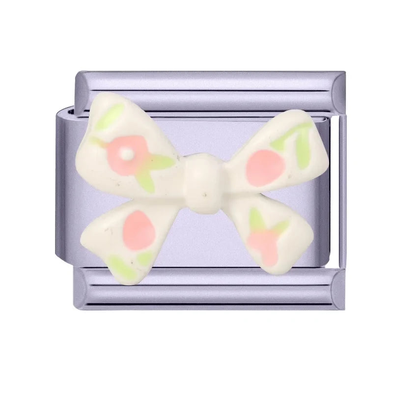 Zircon Butterfly Moon Stars Bow Italian Charm Links – Purple Italian Charm Links Qme Style 29