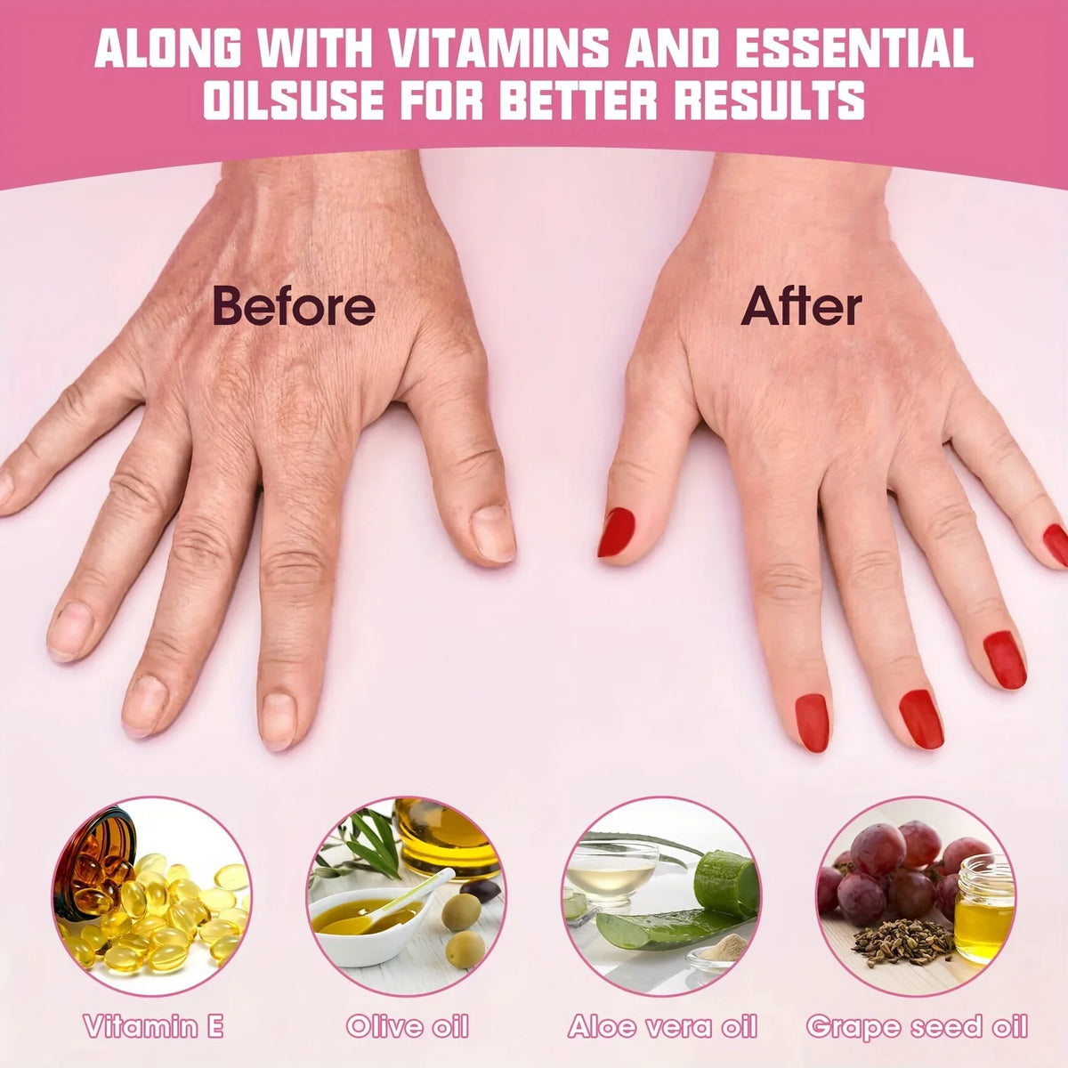 Moisturizing Silicone Gel Spa Gloves – Hydrating Hand Care Spa Hand Gloves Qme