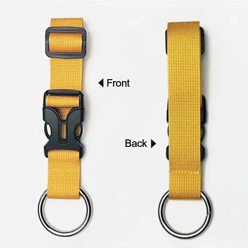 Nylon Luggage Band Belt Buckle – Multifunctional Backpack Strap Luggage Strap Buckle Qme