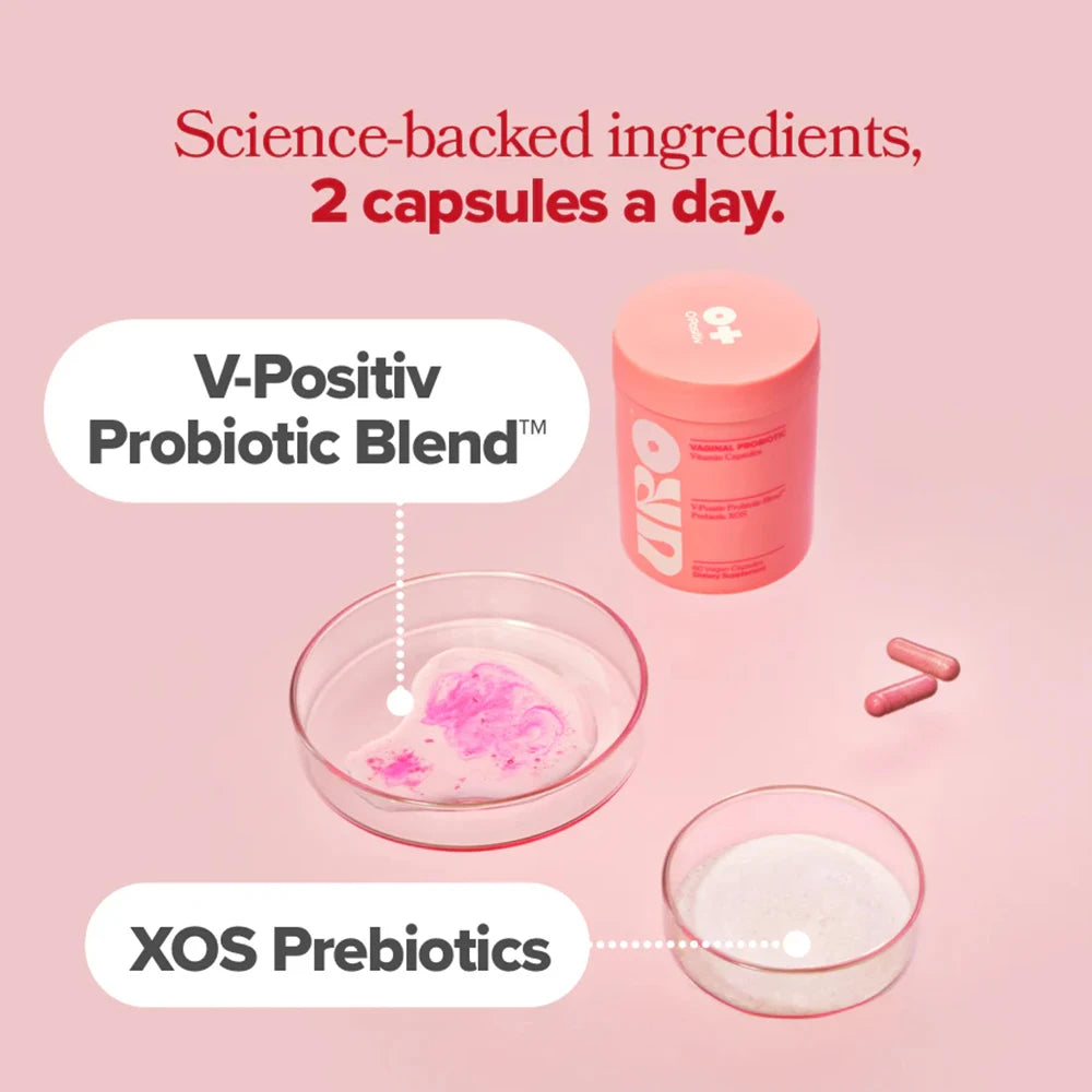 Women's Probiotic pH Balance – Lactobacillus & Prebiotics, 60 Caps Women's Probiotic Supplement Qst