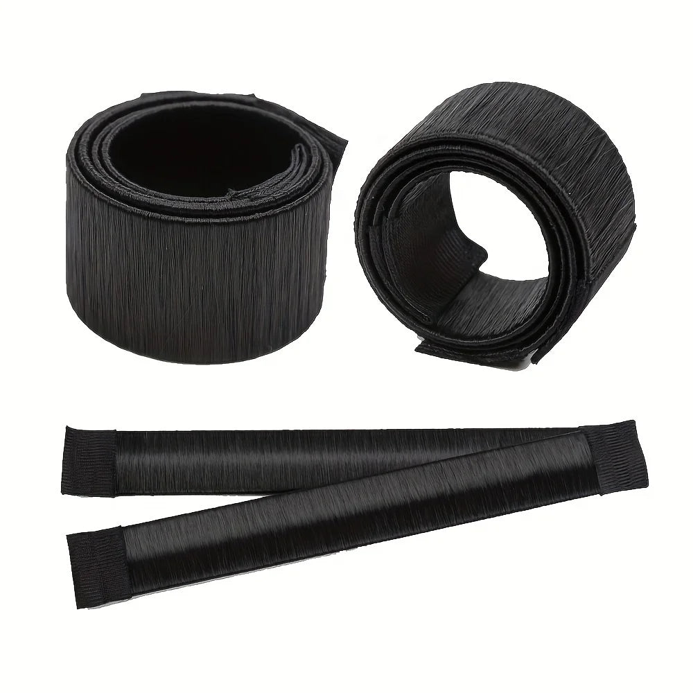 Magic Hair Bun Maker French Twist Snap Ring Styling Tool Hair Bun Maker Qme