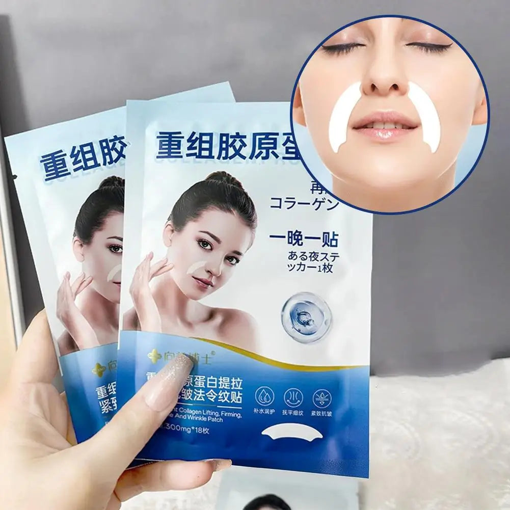 Alcohol-Free Facial Patches – Niacinamide, Collagen & Aloe Vera Facial Patches Qme