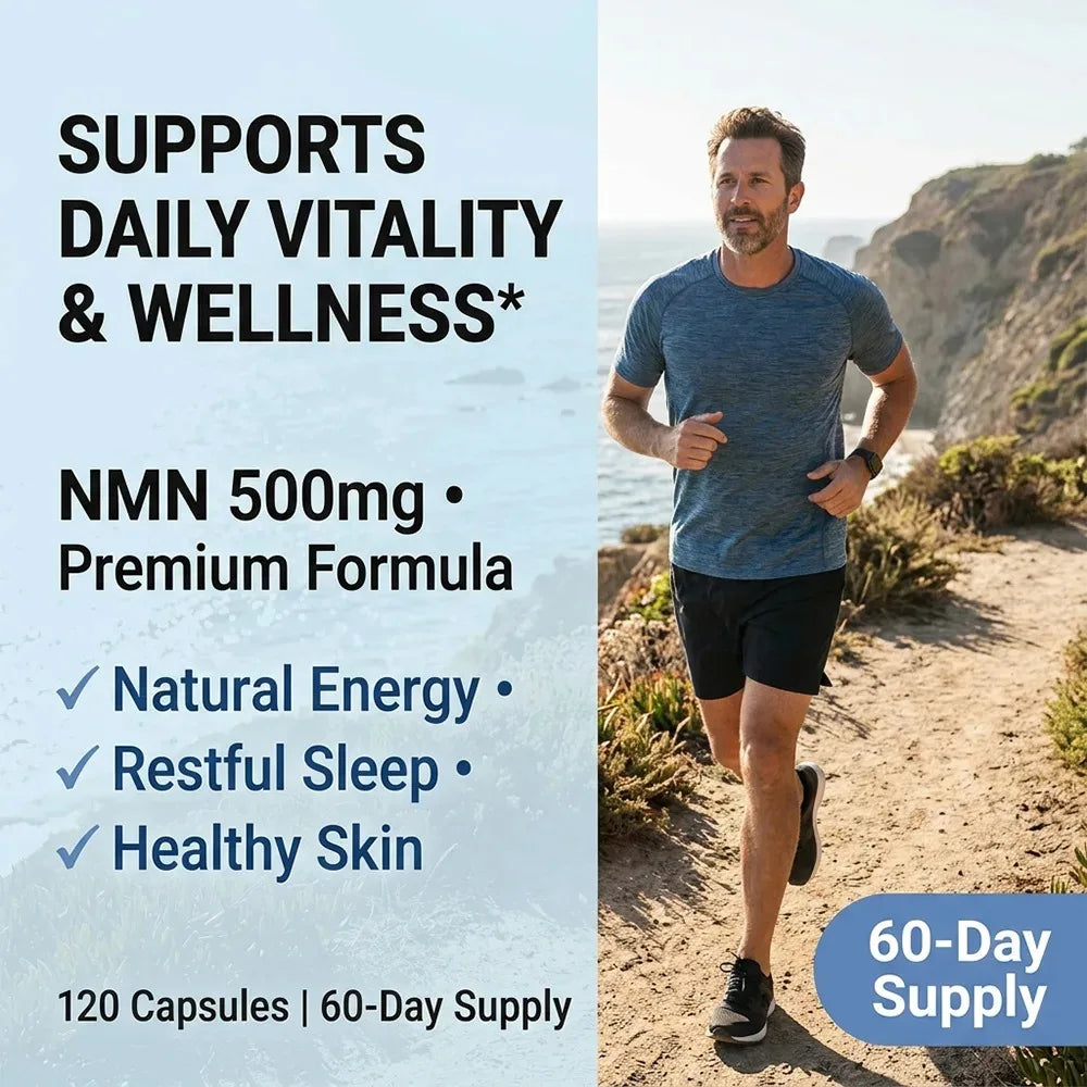 ZENVITALIZE NMN Nicotinamide Mononucleotide NAD+ Supplement NMN Supplement Qst