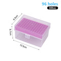 Lab Pipette Tip Box – 10ul–10ml PP Plastic Storage Holder Lab Tip Storage Box Qst A4