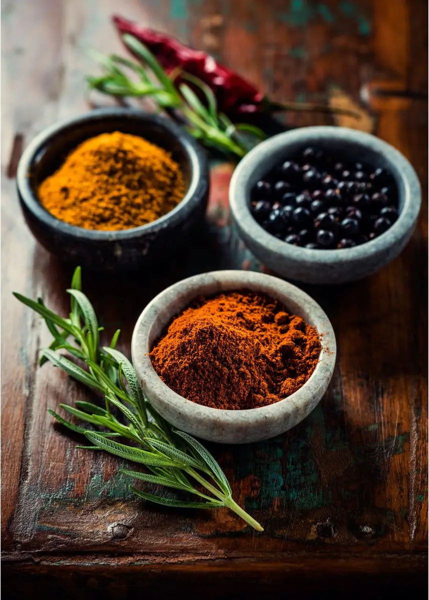 Colorful Spices Canvas Wall Art – Kitchen & Restaurant Decor Canvas Wall Art Qst