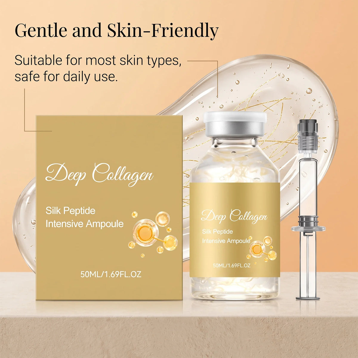 50ml Collagen Face Serum – Deep Moisture & Elasticity Collagen Face Serum Qst